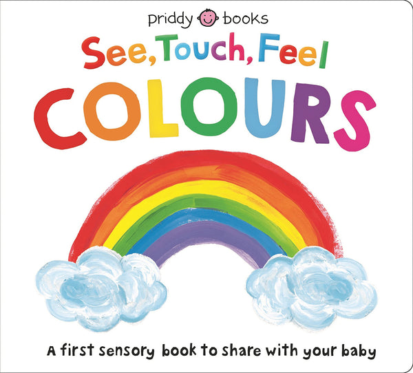 ספר מישוש צבעים See, Touch, Feel Colours